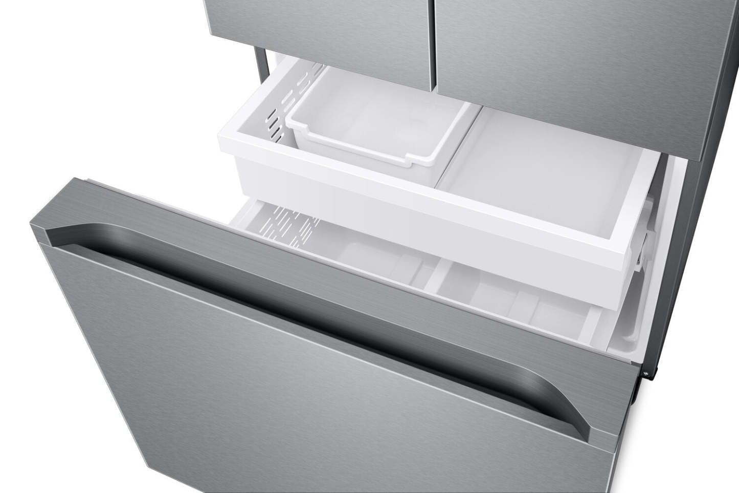 Réfrigérateur Samsung de 30 22,1 pi³ à portes françaises - acier inoxydable - RF22A4111SR/AA | Réfrigérateur Samsung de 22,1 pi³ et de 30 po à portes françaises - acier inoxydable - RF22A4111SR/A…