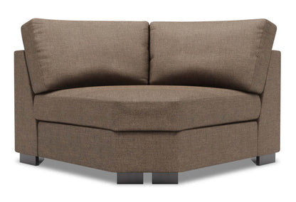 Sofa Lab Track Curved Wedge - Luna Praline | Fauteuil courbé en coin Track de la collection Sofa Lab - Luna Praline | TR842591