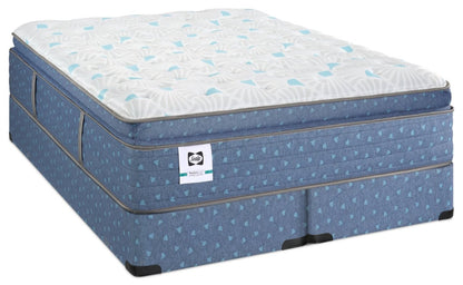 Sealy Posturepedic® Luxury Crown Jewel® Resort Paradiso Euro Pillowtop King Mattress Set | Ensemble Matelas Euro-plateau épais Paradiso Resort Luxury Posturepedic Crown Jewel de Sealy pour très grand lit