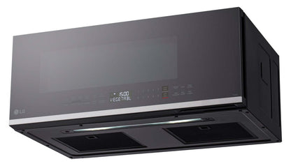 LG 1,3 Cu. Fort. Four à micro-ondes intelligent à profil bas avec cuisson par capteur - MVEF1337F | Quatre à micro-ondes à hotte intégrée intelligente à profil bas LG de 1,3 pi3 avec cuisson par capteur - MVEF1337F | MVEF133F