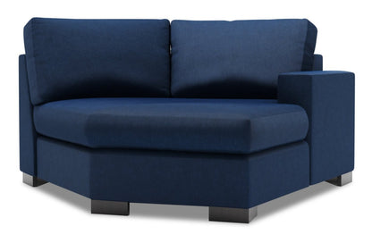 Sofa Lab Track RAF Cuddler - Pax Navy | Fauteuil Cuddler de droite Track de la collection Sofa Lab - Pax Navy | TR863149