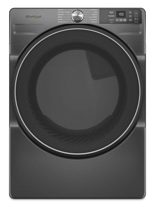 Whirlpool 7,4 pi³ Sécheuse à gaz intelligente avec Wrinkle ShieldMC - volcan noir - WGD5720RU | Sécheuse à gaz intelligente Whirlpool de 7,4 pi³ avec Wrinkle ShieldMC - volcan noir - WGD5720RU | WGD5720U