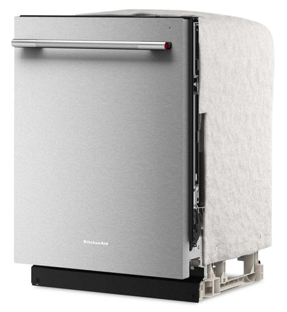 Lave-vaisselle KitchenAid de 24 po et de 41 dBA avec 3e panier à jets - acier inoxydable avec finition PrintShieldMC - KDTS324SPS