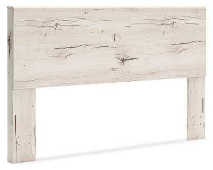 Tête de lit à panneau Derekson, blanc rustique - très grand lit | Tête de lit à panneaux Derekson, blanc rustique - format très grand lit