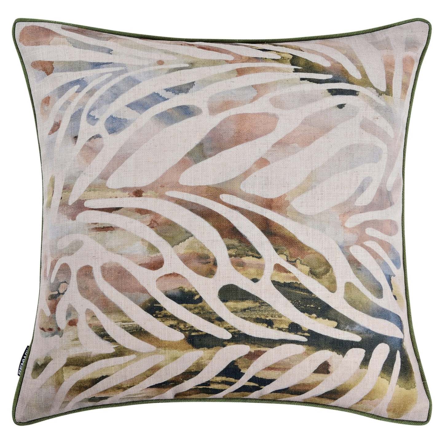 Coussin décoratif feuille - vert | Coussin décoratif feuille - Vert | FL1380DP