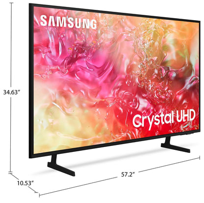 Téléviseur intelligent Samsung 65 4K UHD à éclairage direct PurColour HDR10+ 60 Hz (UN65DU7100FXZC) | Téléviseur intelligent Samsung UHD 4K de 65 po à 60 Hz à rétroéclairage direct avec PurColourMD et HDR10+ (UN65DU7100FXZC)
