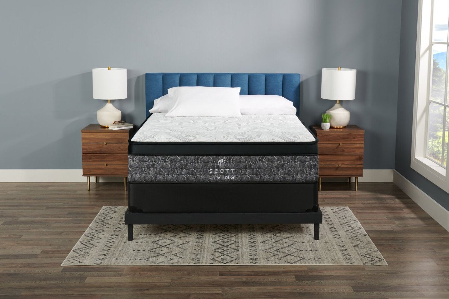 Scott Living Carrbridge Eurotop Firm Queen Mattress | Matelas ferme à Euro-plateau Carrbridge de Scott Living pour grand lit