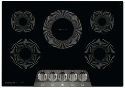 Frigidaire Gallery 30 Table de cuisson électrique à 5 éléments - Acier inoxydable noir - GCCE3070AD | Surface de cuisson électrique Frigidaire Gallery de 30 po à 5 éléments - acier inoxydable noir - GCC…