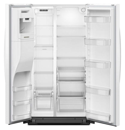 Réfrigérateur Whirlpool de 21 pi³ et de 36 po à compartiments juxtaposés - blanc - WRSC5536RW