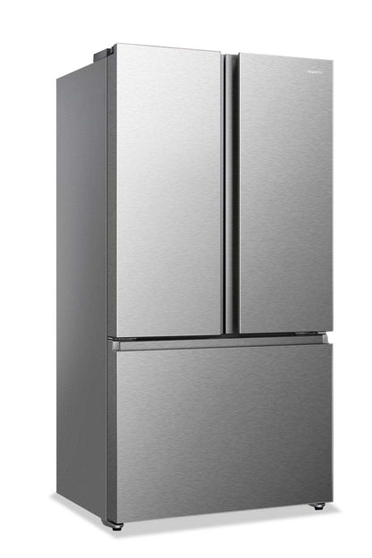 Réfrigérateur Hisense de 22,5 pi³ et de 36 po à portes françaises - acier inoxydable - RF225A3CSE | Hisense 36 22,5 Cu. Ft. French-Door Refrigerator - Stainless Steel - RF225A3CSE