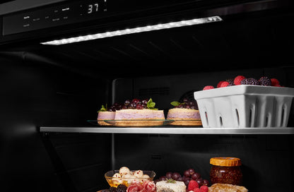 Réfrigérateur KitchenAid de 5,2 pi³ et de 24 po sous le comptoir - acier inoxydable noir avec finition P…