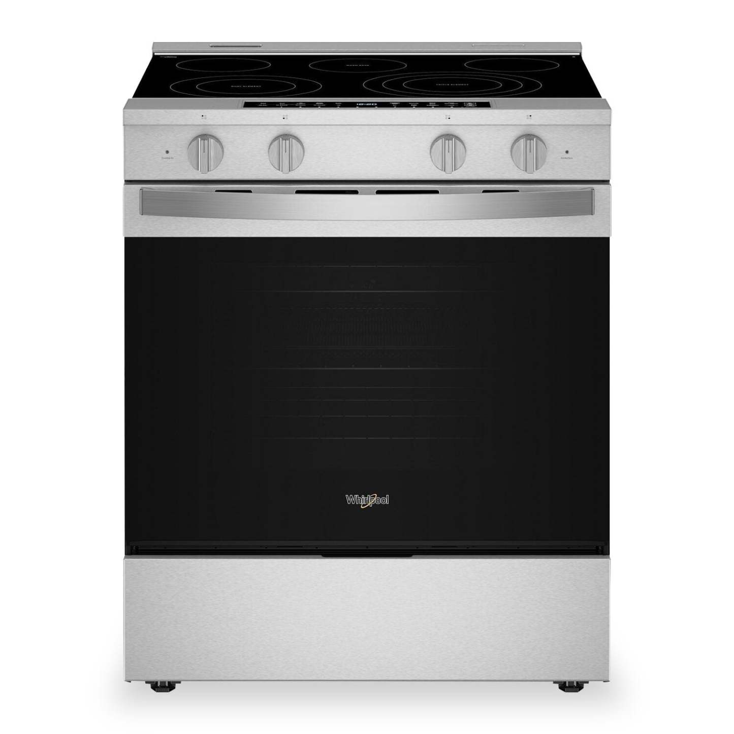 Cuisinière électrique Whirlpool de 5,3 pi3 avec friture à air et revêtement WipeCleanMC - acier inoxydable - YWSES7530RZ | Bain à remous 5,3 Cu. Fort. Cuisinière électrique avec revêtement Air Fry et WipeClean™ - Acier inoxydable - YWSES7530RZ | YWSES75Z