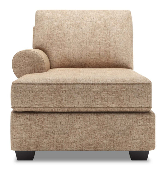 Canapé Lab Roll LAF Chaise - Luxe Taupe | Fauteuil long de droite Roll de la collection Sofa Lab - Luxe Taupe | RO242893
