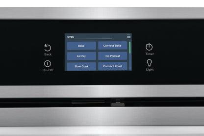 Four mural simple électrique Frigidaire Gallery de 30 po et de 5,3 pi³ avec convection totale - résistant aux taches® S…