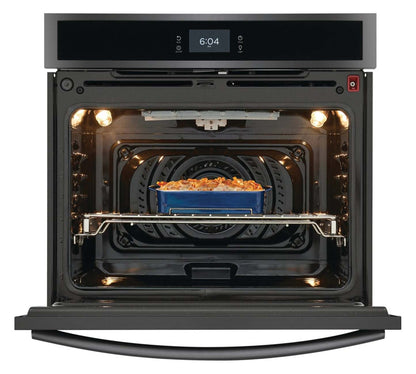 Frigidaire Gallery 30 5,3 pi³ Four mural simple électrique avec convection totale - résistant aux taches® B… | Four mural simple électrique Frigidaire Gallery de 5,3 pi³ et de 30 po avec convection totale - acie…