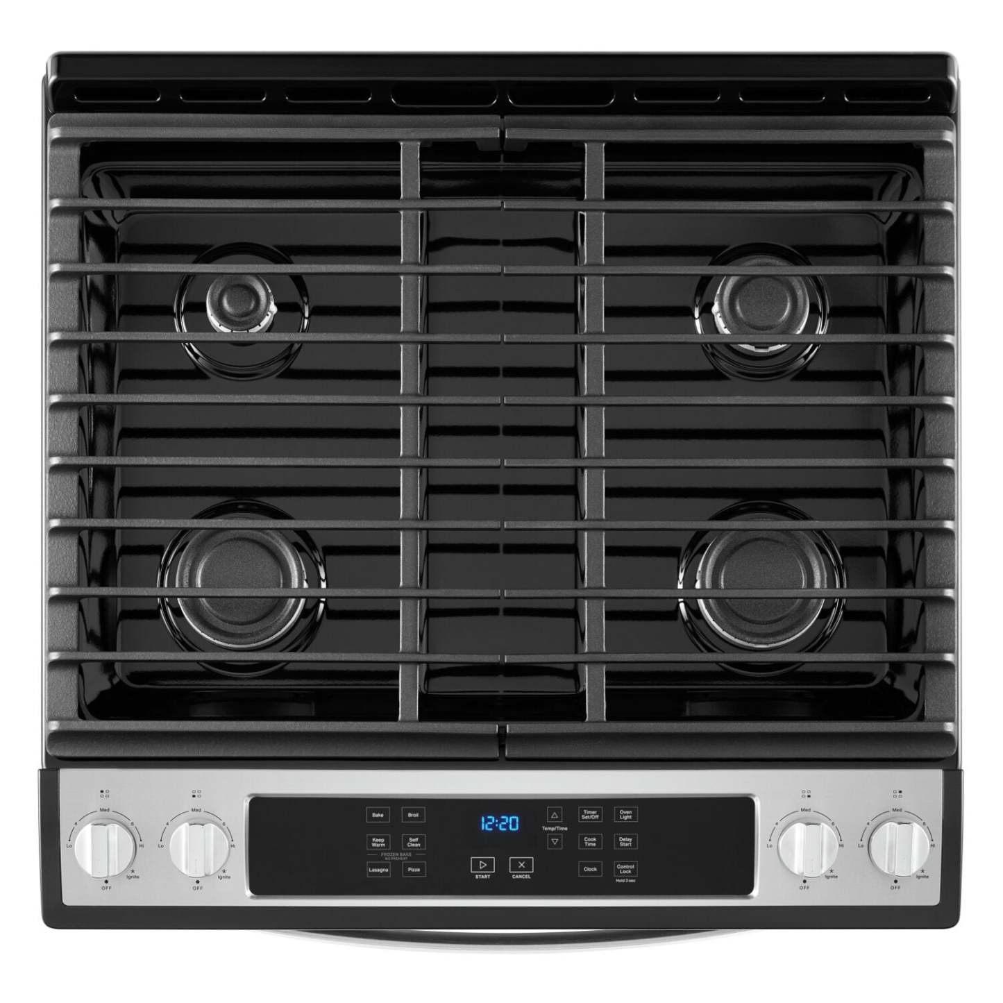 Cuisinière à gaz Whirlpool de 5 pi³ avec nettoyage automatique - acier inoxydable - WEG515S0LS