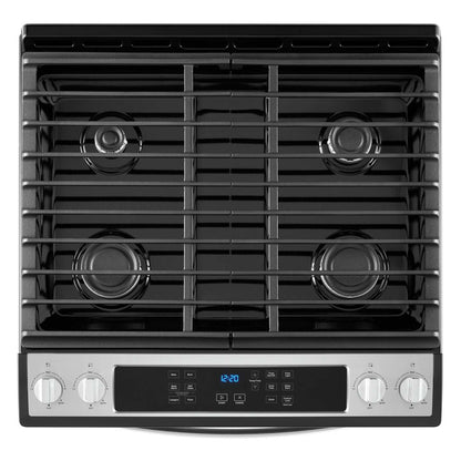 Cuisinière à gaz Whirlpool de 5 pi³ avec nettoyage automatique - acier inoxydable - WEG515S0LS