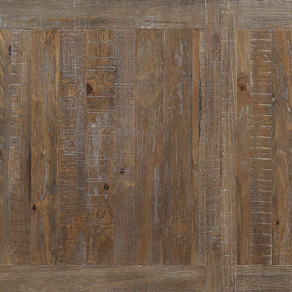 Chaise de salle à manger en cèdre, bois de pin, dossier à lattes - Marron | Chaise de salle à manger Cedar en pin avec dossier à lattes - brune