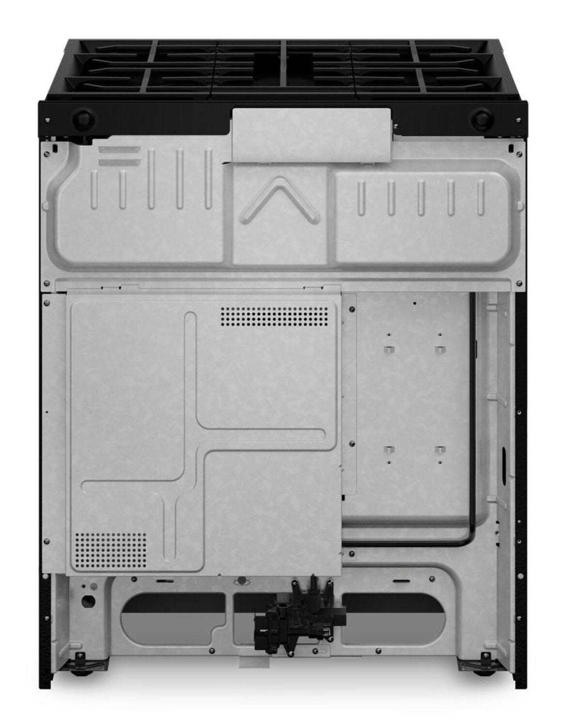 Cuisinière à gaz encastrée KitchenAid de 30 po et de 5,0 pi³ - acier inoxydable résistant aux traces de doigts - KSGS530SPS
