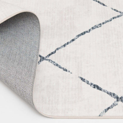 Tapis lavable ivoire Selin – 5' x 7' | Tapis Selin ivoire lavable - 5 pi x 7 pi