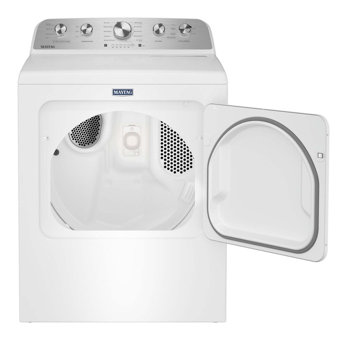 Maytag 7,0 Cu. Fort. Sécheuse électrique Pet Pro - Blanc - YMED5605RW | Sécheuse électrique Animal Pet Pro de Maytag de 7,0 pi3 - blanche - YMED5605RW