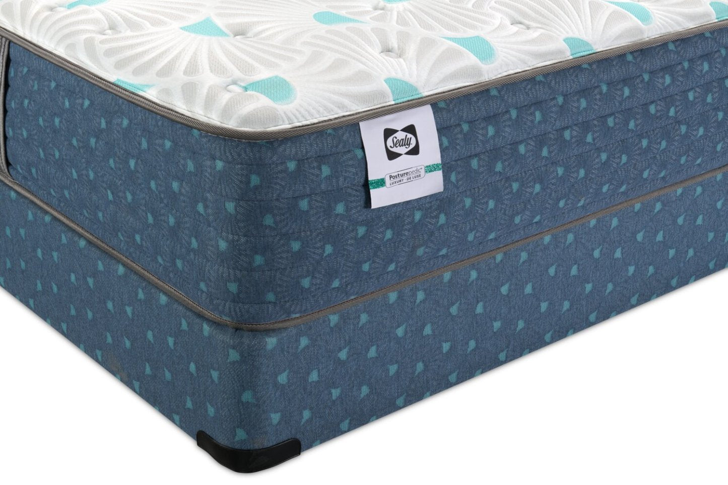 Ensemble de matelas complet Sealy Posturepedic® Luxury Crown Jewel® Resort Cabo à plateau serré | Ensemble Matelas à plateau régulier Cabo Resort Luxury Posturepedic Crown Jewel de Sealy pour lit double