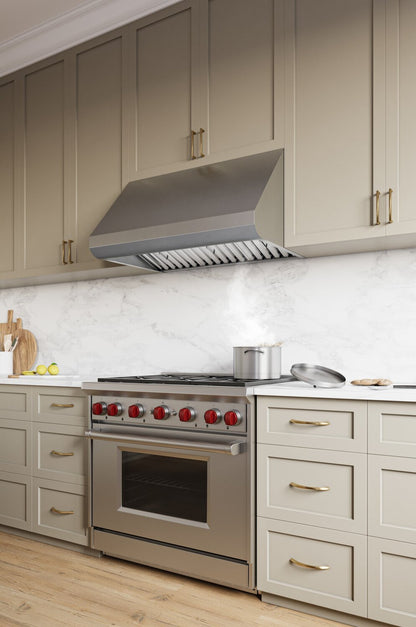 Broan Elite 36 E60000 Series Canopy Range Hood - E6036SSM | Hotte de cuisinière Broan Elite de série E60000 de 36 po de style auvent - E6036SSM | E6036SSM