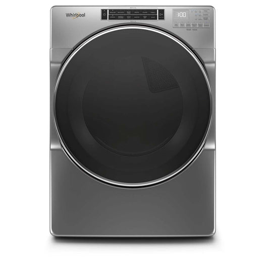 Whirlpool 7,4 pi³ Sécheuse à gaz à la vapeur - ombre chrome - superposable - WGD8620HC
