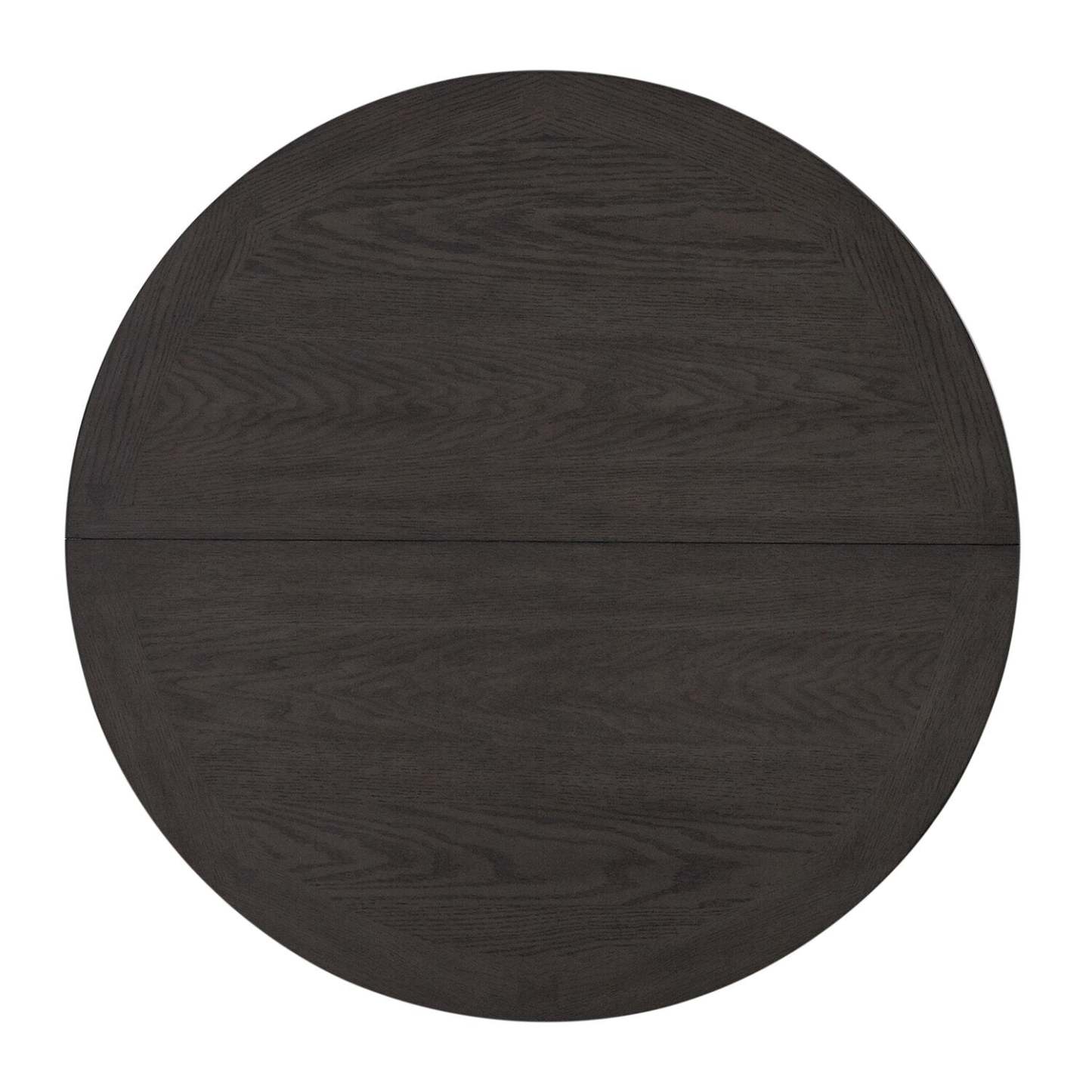 Ensemble de salle à manger Dena 5 pièces avec table et chaises, extension 42-60 W, rond - Gris tourterelle | Ensemble de salle à manger Dena 5 pièces avec table ronde, rallonge de 42 po à 60 po (L) et chaises - gris tourterelle