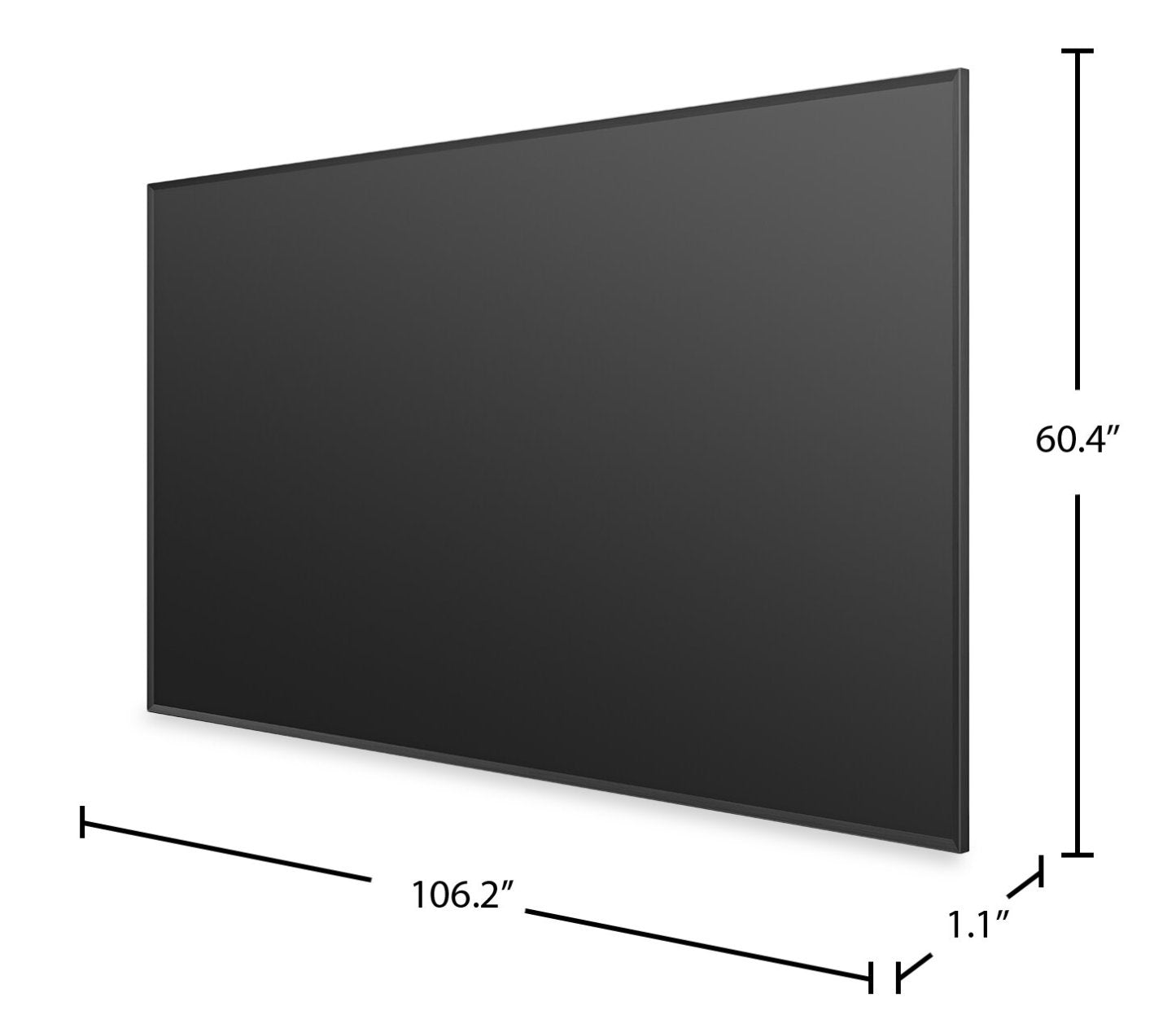 Écran de projecteur Hisense 120 DLT 4K ALR – Lumière du jour (DLT120-B) | Écran de projecteur Hisense DLT 4K de 120 po à rejet de la lumière ambiante (ALR) - lumière du jour (DLT120-B)