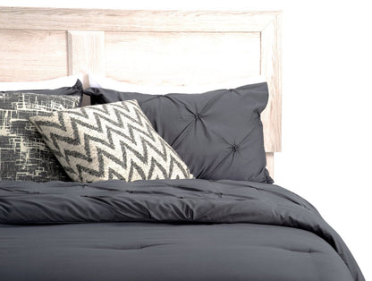 Lit à panneaux Yorkdale avec tête de lit et cadre, fabriqué au Canada, blanc - Grand lit | Lit à panneau Yorkdale fabriqué au Canada avec tête de lit et cadre de lit, blanc - format grand lit