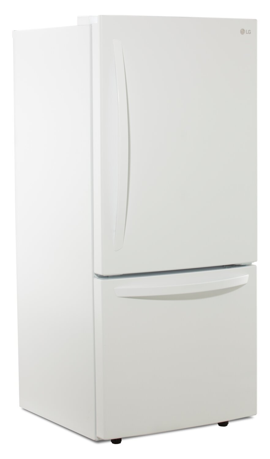 Réfrigérateur LG de 30 22 pi³ à congélateur inférieur - blanc - LRDNS2200W | LG 30 22 Cu. Ft. Bottom-Mount Refrigerator - White - LRDNS2200W
