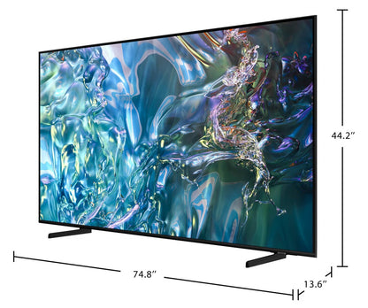 Téléviseur intelligent Samsung 85 QLED Edge-Lit 4K UHD Quantum HDR 60 Hz (QN85Q60DAFXZC) | Téléviseur intelligent QLED Samsung UHD 4K 85 po à 60 Hz avec rétroéclairage périphérique, Quantum HDR (QN85Q60DAFXZC)
