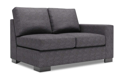 Sofa Lab Track RAF Loveseat - Luxury Charcoal | Causeuse de droite Track de la collection Sofa Lab - Luxury Charcoal | TR222993