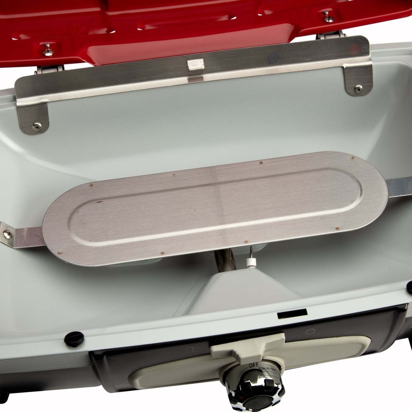 Gril à gaz de table portatif Petite Gourmet de Cuisinart - Rouge - CGG-180T-C | Barbecue de table à gaz portatif Petit gourmet de Cuisinart - rouge - CGG-180T-C | CGG180TC