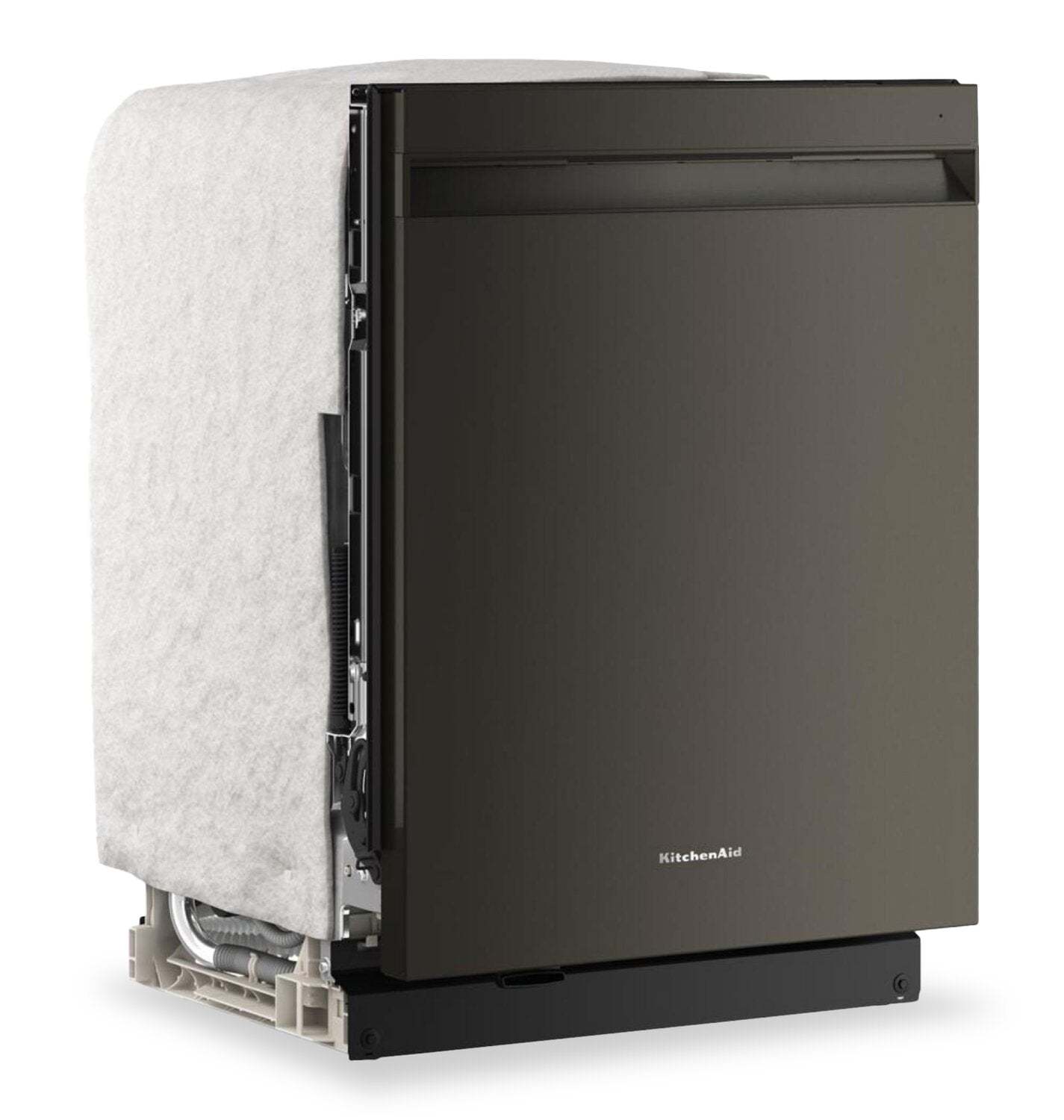 Lave-vaisselle KitchenAid de 24 po et de 44 dBA avec troisième panier 360° Max JetsMC - minerai noir - KDPS724SBE