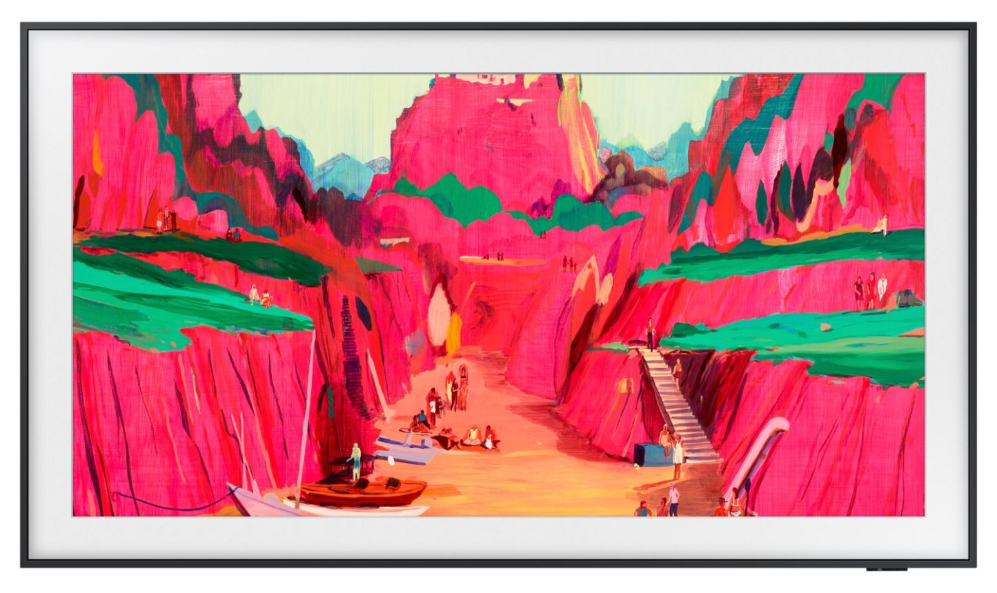 SAMSUNG 85 LS03FW The Frame Neo QLED Vision AI 4K UHD Smart Tizen OS TV (QN85LS03FWFXZC) - Modèle 2025 | Téléviseur intelligent Neo QLED SAMSUNG LS03FW The Frame UHD 4K de 85 po avec Vision AI et système d’exploitation Tizen (QN85LS03FWFXZC) - modèle 2025