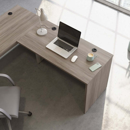 Affirm 47.17 Commercial Grade Office Desk - Hudson Elm|Bureau Affirm de 47,17 po de qualité commerciale - orme Hudson