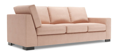 Sofa Lab Track RAF Sofa Return - Pax Rose | Canapé droit pour rallonge Track de la collection Sofa Lab - Pax Rose | TR163249