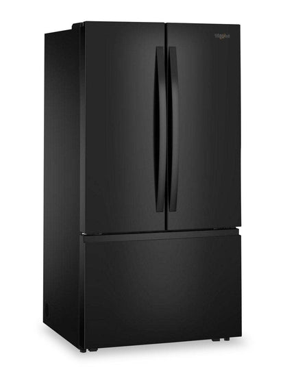 Tourbillon 36 30,5 Cu. Fort. Réfrigérateur à portes françaises avec distributeur d'eau intérieur - Noir - WRFF3336SB | Réfrigérateur Whirlpool de 36 po et de 30,5 pi³ à portes françaises avec distributeur d'eau interne - noir - WRFF3336SB | WRFF333B
