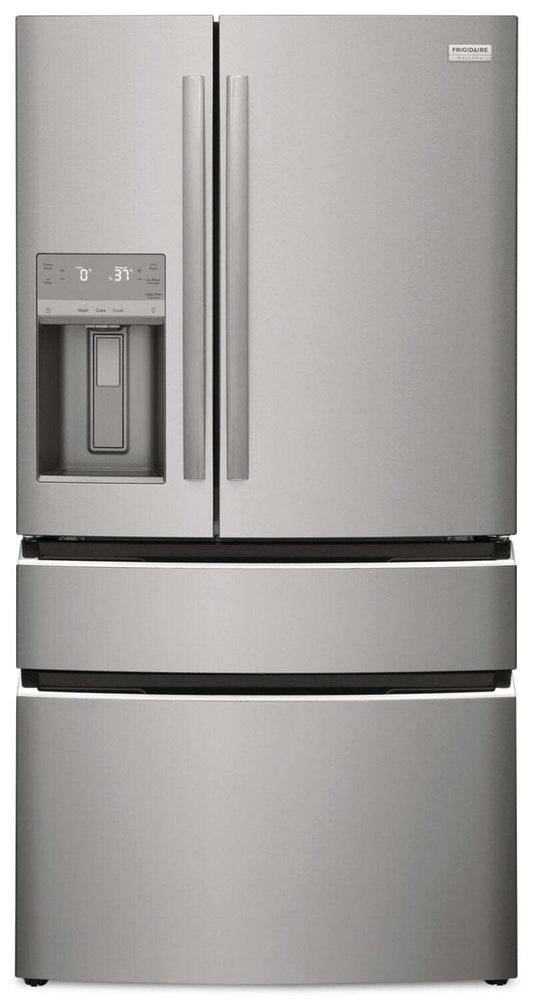 Réfrigérateur Frigidaire Gallery de 21,5 pi³ et de 36 po de profondeur comptoir à 4 portes français - Résistant aux traces® …