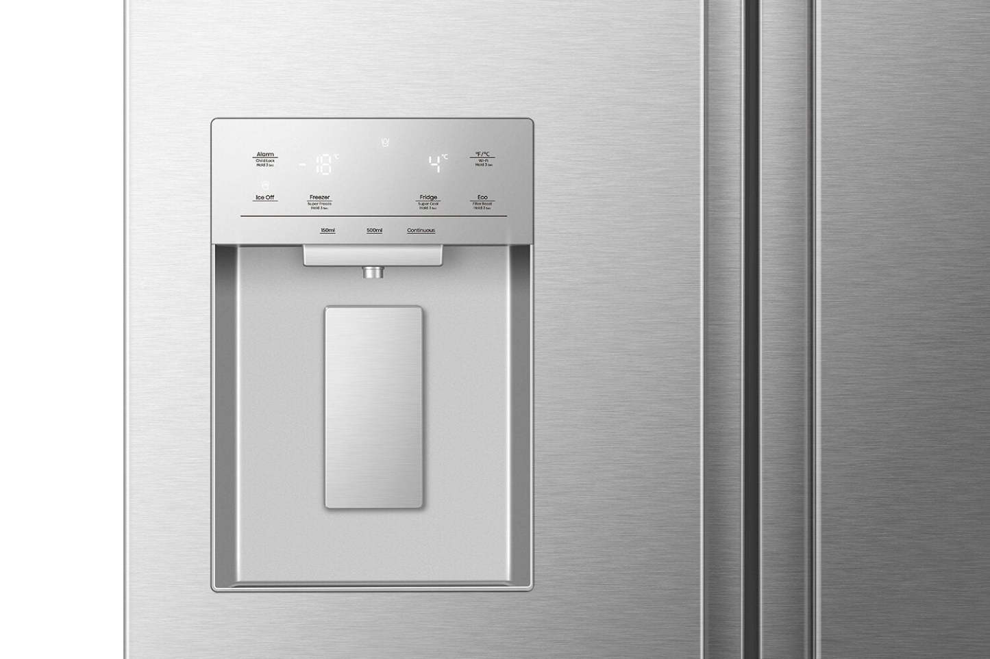 Réfrigérateur Hisense de 36 po et de 22,4 pi³ à portes françaises - acier inoxydable - RF225C3CSEI | Hisense 36 22.4 Cu. Ft. French-Door Refrigerator - Stainless Steel - RF225C3CSEI