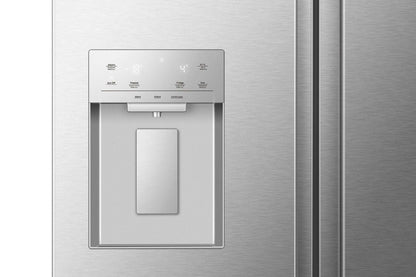 Réfrigérateur Hisense de 36 po et de 22,4 pi³ à portes françaises - acier inoxydable - RF225C3CSEI | Hisense 36 22.4 Cu. Ft. French-Door Refrigerator - Stainless Steel - RF225C3CSEI