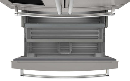 Réfrigérateur KitchenAid de 26,2 pi³ et de 36 po à portes françaises - acier inoxydable avec finition Pr…