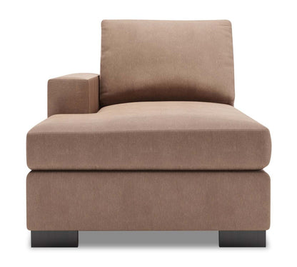 Canapé Lab Track LAF Chaise - Pax Osier | Fauteuil long de droite Track de la collection Sofa Lab - Pax Wicker | TR243349