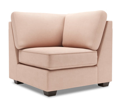 Sofa Lab Roll Square Wedge - Pax Rose | Fauteuil carré en coin Roll de la collection Sofa Lab - Pax Rose | RO883249