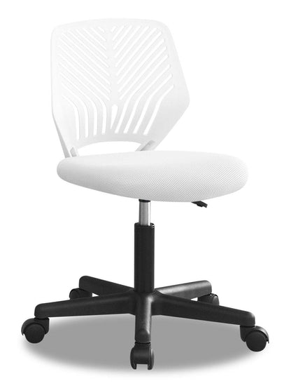 Luke 20 Kids Office Chair - Blanc|Chaise de bureau Luke 20 pour enfants - blanche