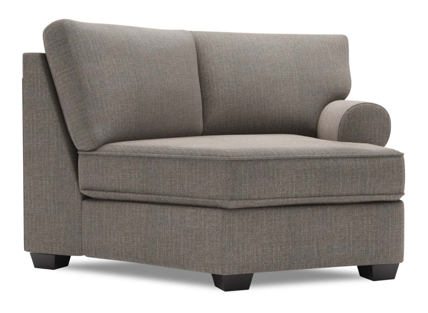 Canapé Lab Roll RAF Cuddler - Luna Smoke | Fauteuil Cuddler de droite Roll de la collection Sofa Lab - Luna Smoke | RO862391