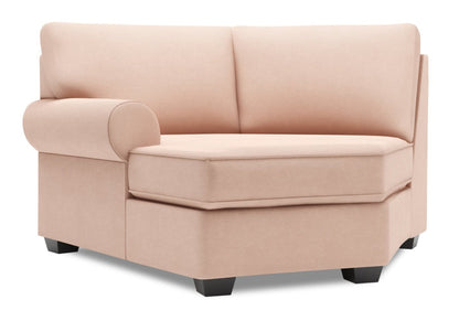 Sofa Lab Roll LAF Cuddler - Pax Rose | Fauteuil Cuddler de gauche Roll de la collection Sofa Lab - Pax Rose | RO873249