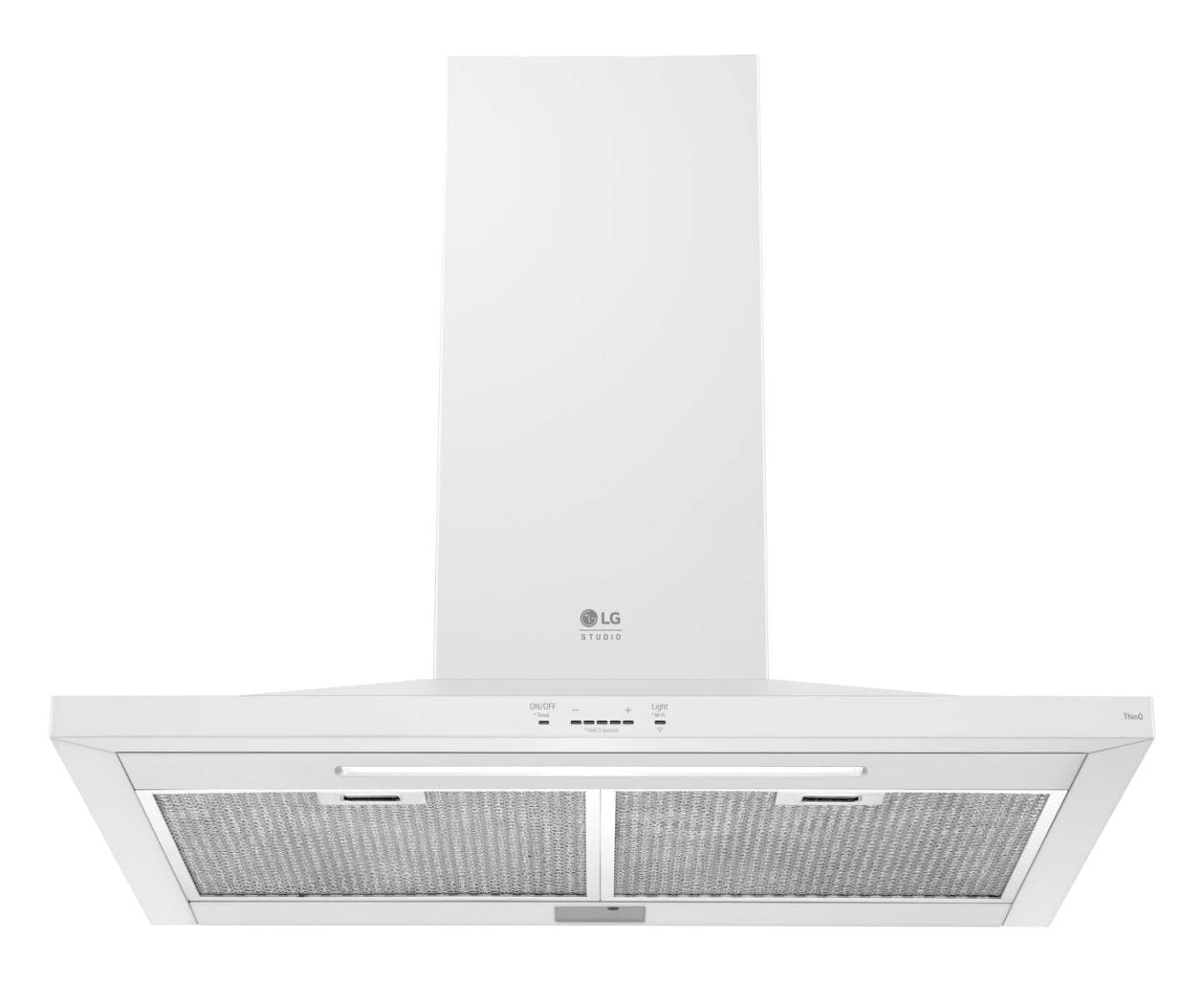 LG Studio 30 600 CFM Hotte Cheminée Murale Intelligente - Essence Blanche - LSHD3080N | Hotte cheminée intelligente de cuisinière LG Studio de 30 po et de 600 pi3/min - essence blanche - LSHD3080N | LSHD3080